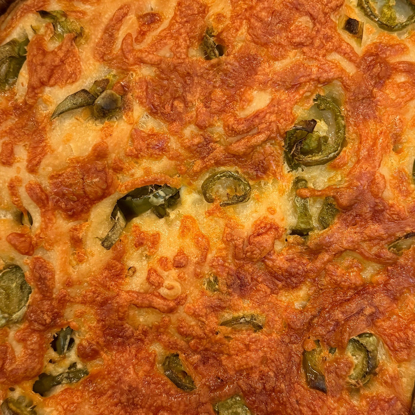 Jalapeño Cheddar Sourdough Focaccia