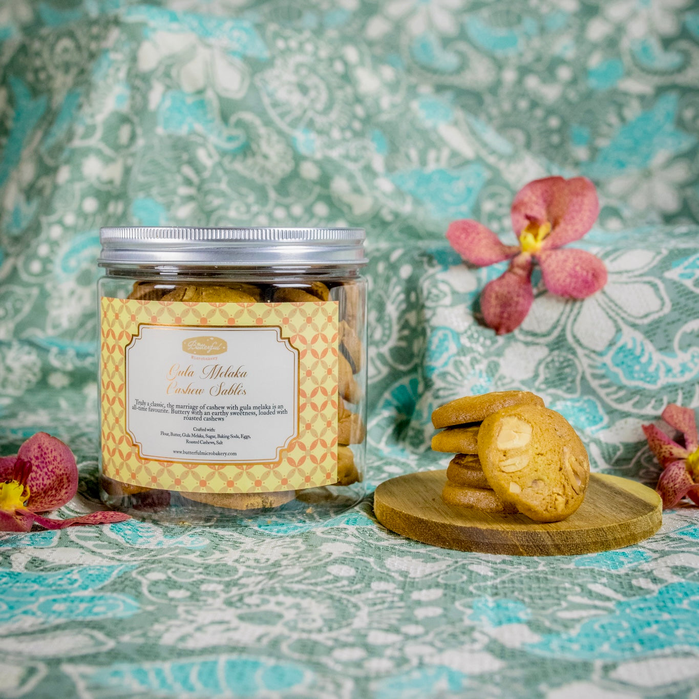 Gula Melaka Cashew Sablés