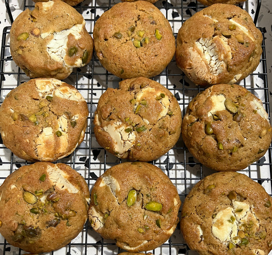 Pistachio White Chocolate Cookie