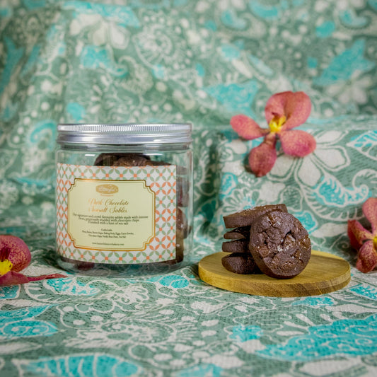 Dark Chocolate Seasalt Sablés