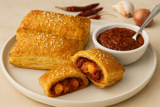 Frozen Sambal Prawn Puff Pastries